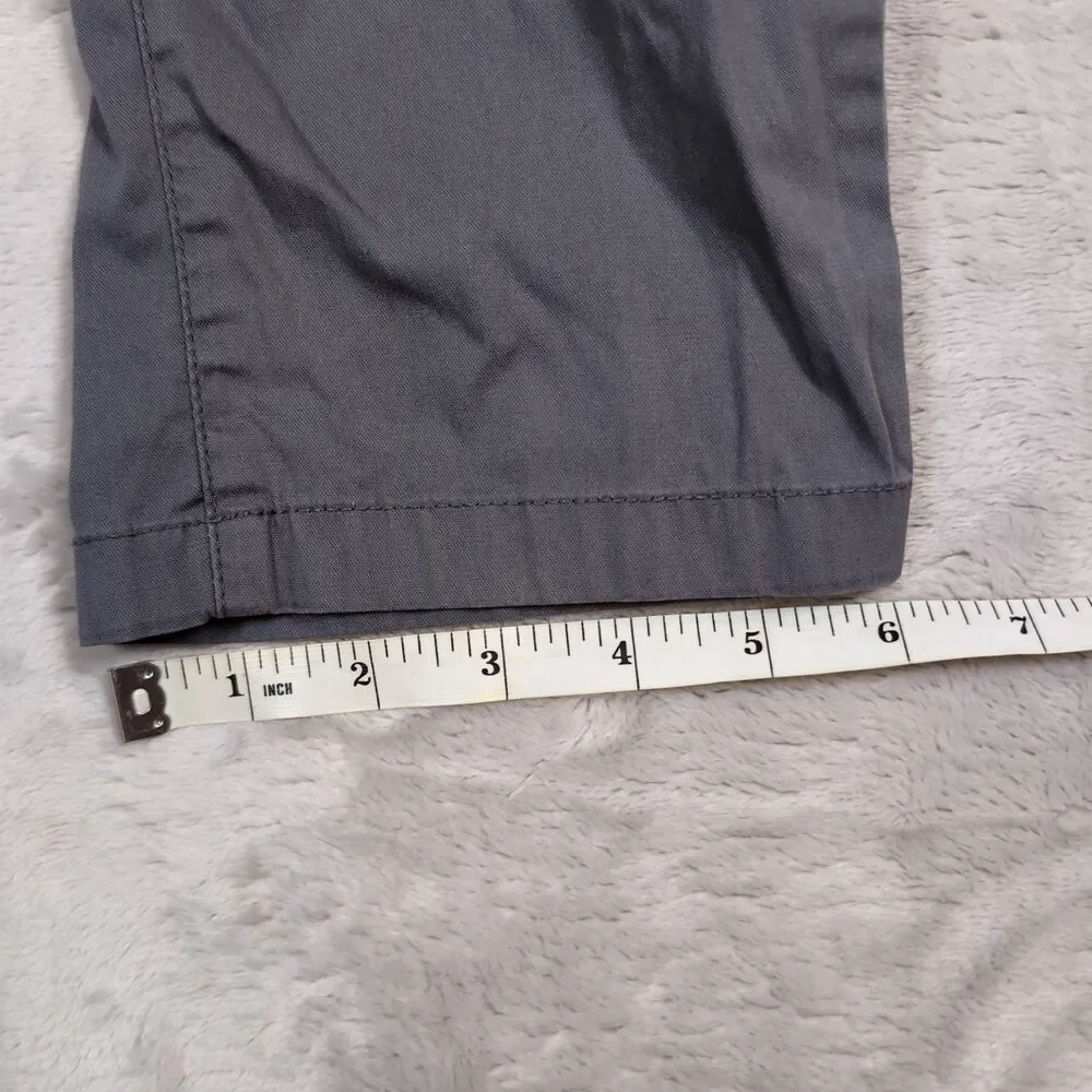 Birddogs Golf Pants Mens 32x34 (32x32) Gray Lined Chino Stretch Tech Performance